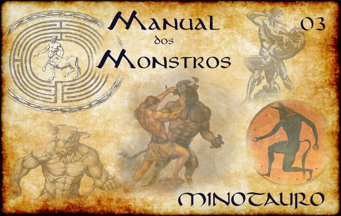 Capa Manual dos Monstros 03 - Minotauro