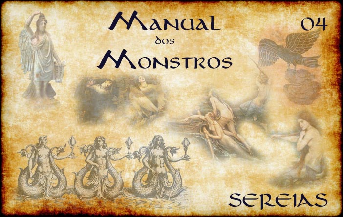 Capa de Manual dos Monstros episódio 04 - Sereias